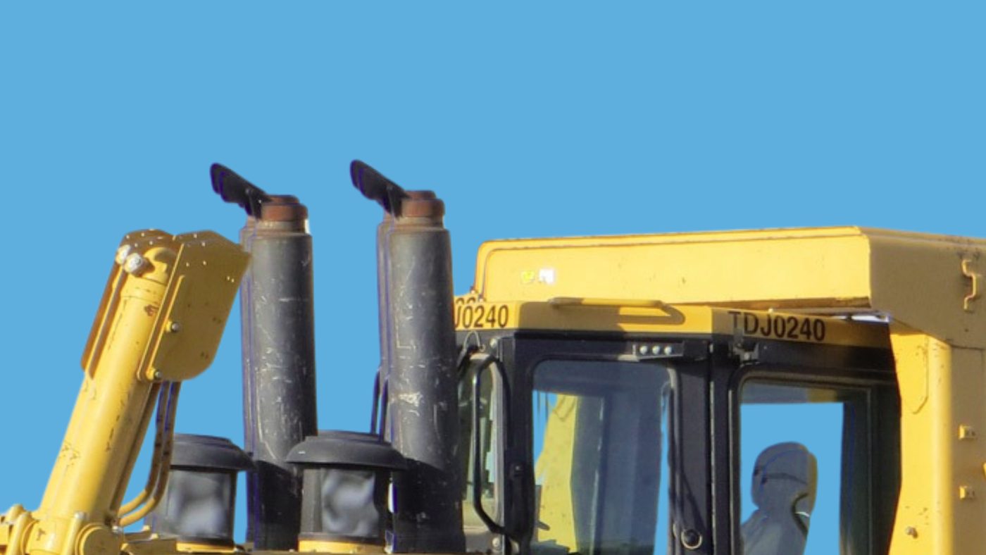 Forklifts served by 365 Manufacturing custom exhaust systems